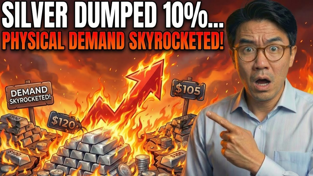 Silver Dumped 10%… But Physical Demand Just Skyrocketed | John AG 