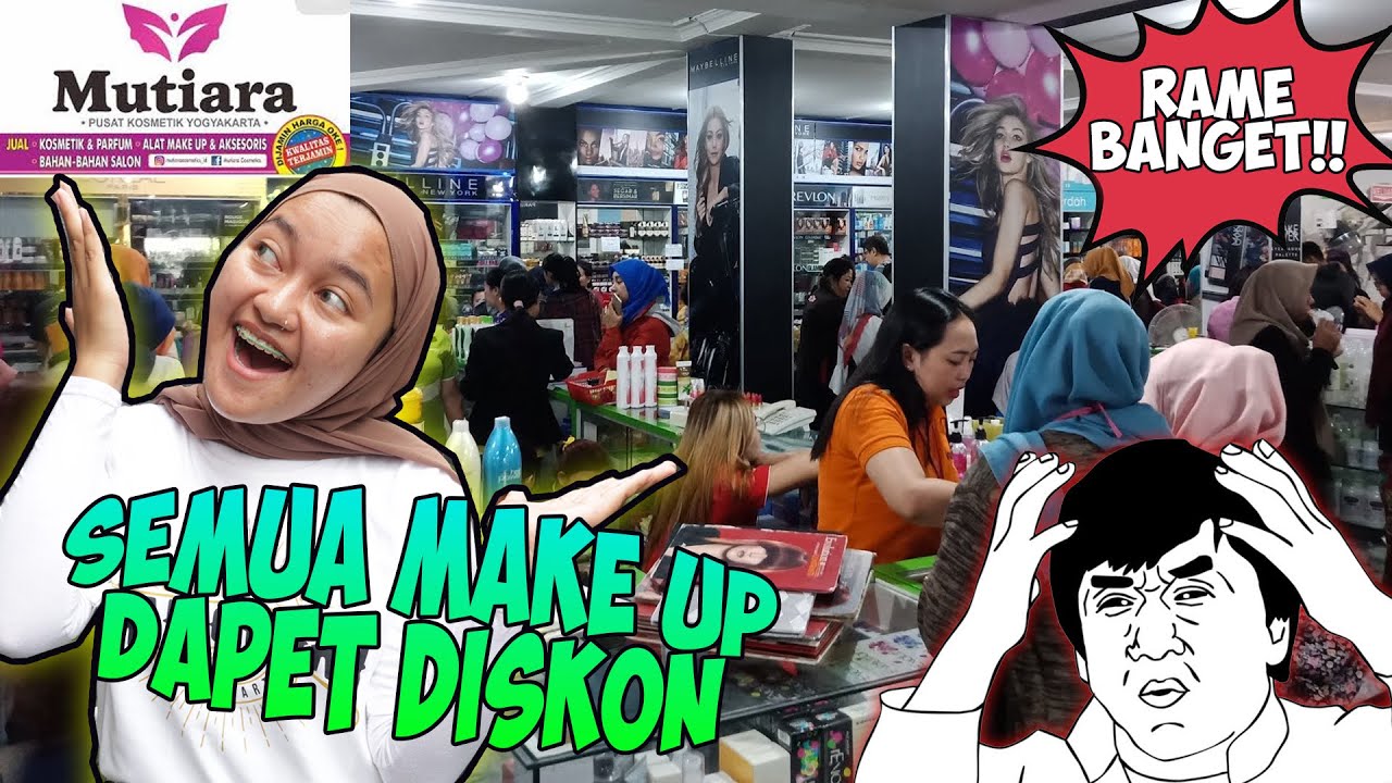 TEMPAT BELANJA MAKE UP PALING MURAH SE-JOGJA!!