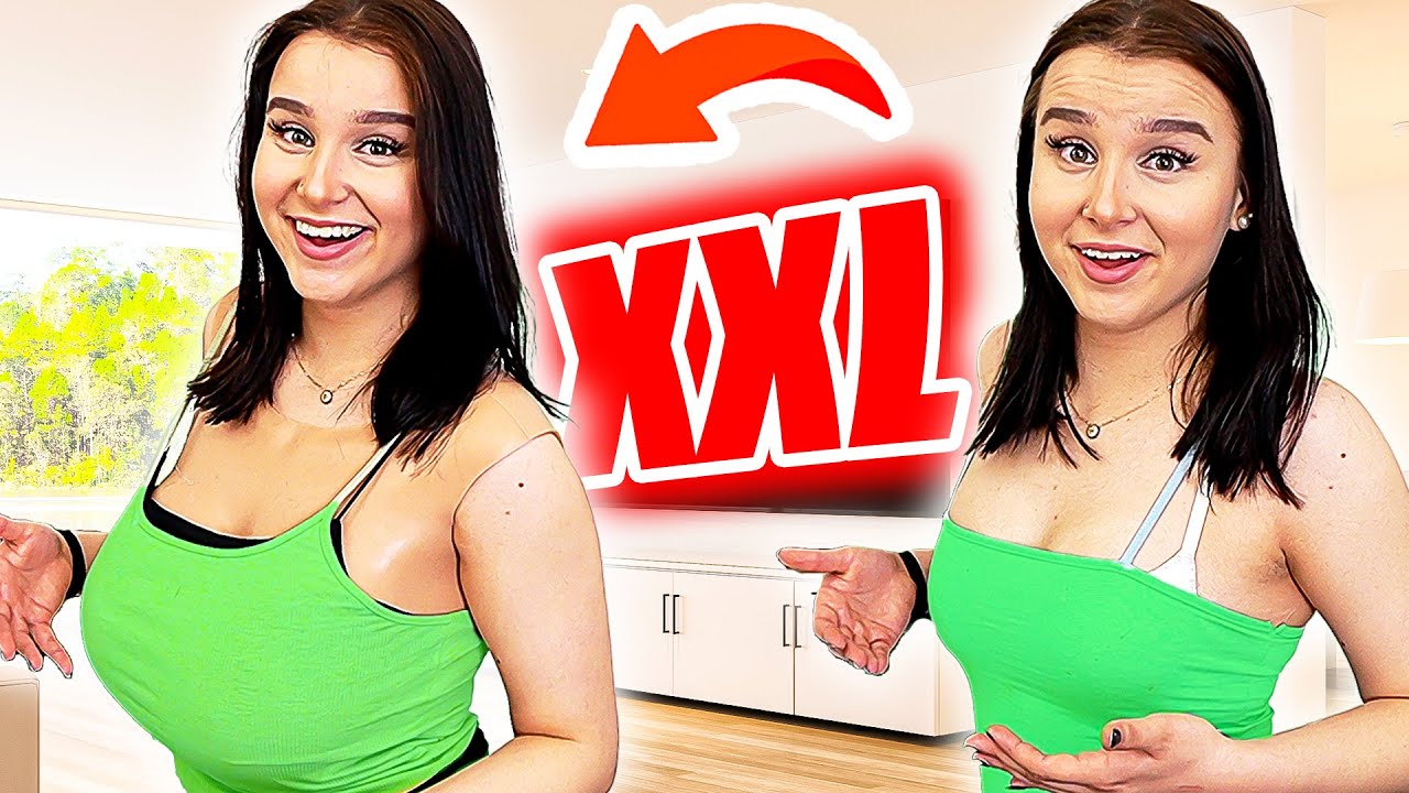 Meine XXL FAKE BRÜSTE 🍒😂 (merkt es meine Schwester ?) - Celina