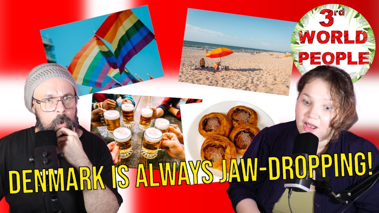 3rd WORLD PEOPLE REACT: MIND-BLOWING FUN FACTS ABOUT DENMARK | DENMARK REACTION