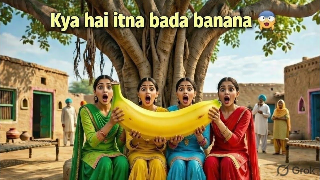 Gaon Mein Nikla Duniya Ka Sabse Bada Kela 🍌😱 | Punjabi Comedy 