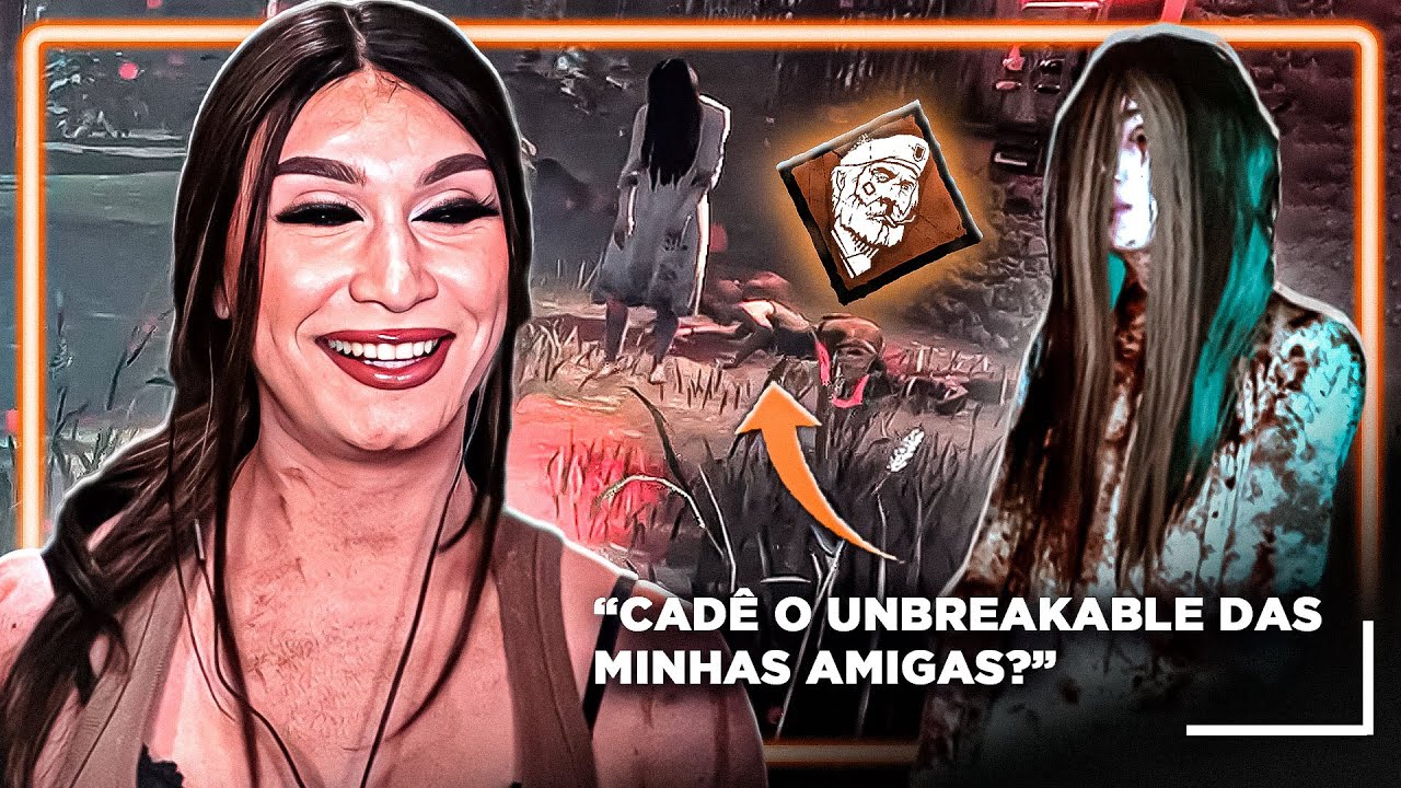 jogando de LARA CROFT que CHEGOU no DBD! | MANDY MESS CORTES