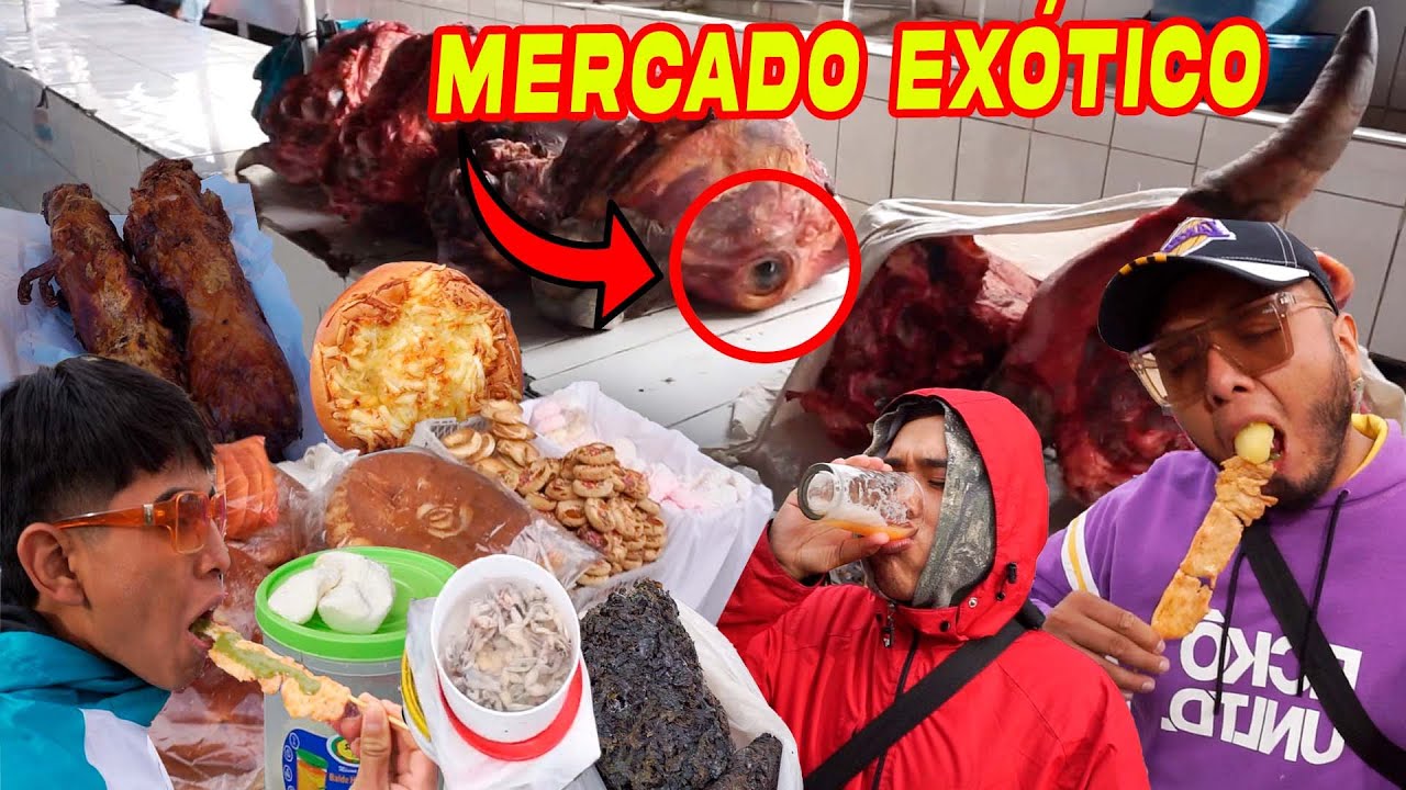 El mercado más EXTRAÑO que he visitado | San Pedro: Cusco, Perú