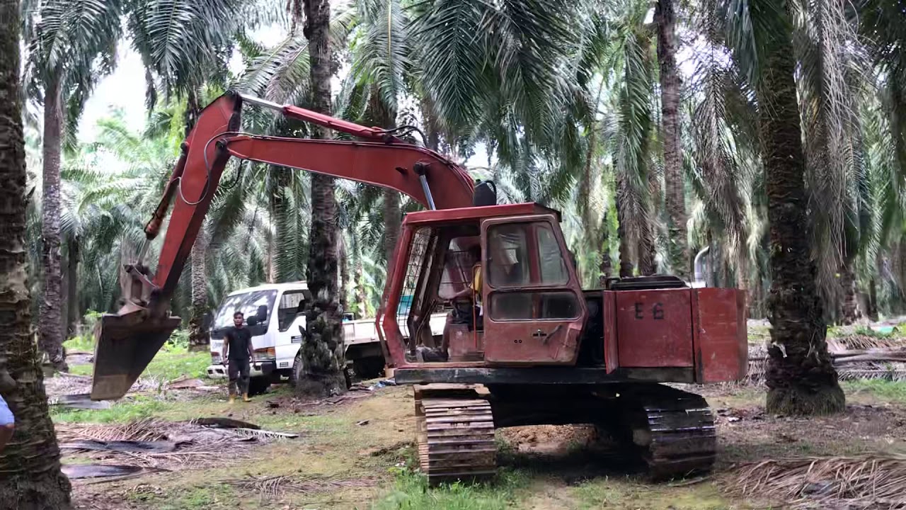 Hitachi UH 063 test run after repair mainpump