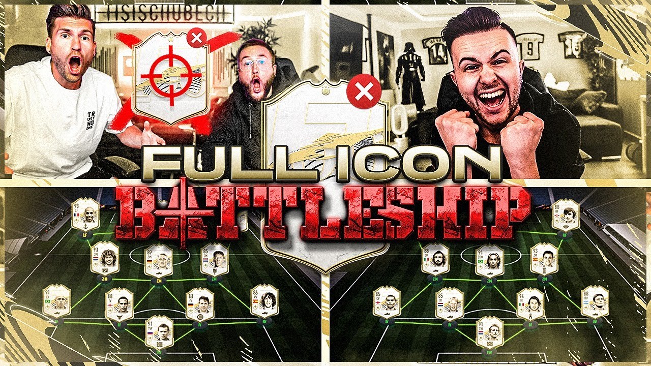 FIFA 21: FULL ICON BATTLESHIP Wager vs GamerBrother ENDET TIEF im LOCH ... 🕳  ☠️