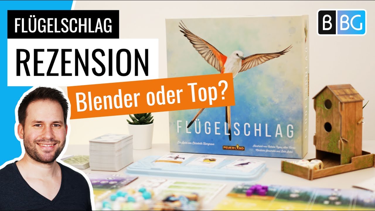 Flügelschlag / Wingspan - Rezension  (Kennerspiel des Jahres 2019)