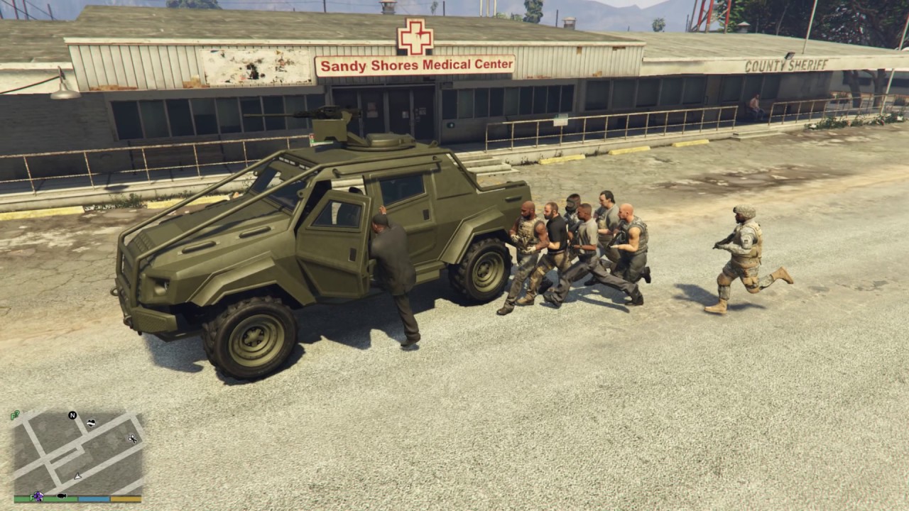 GTA 5 Bảo Vệ Giám Đốc CIA Khi Thành Phố Bị Hổn Loạn - RIO MOD