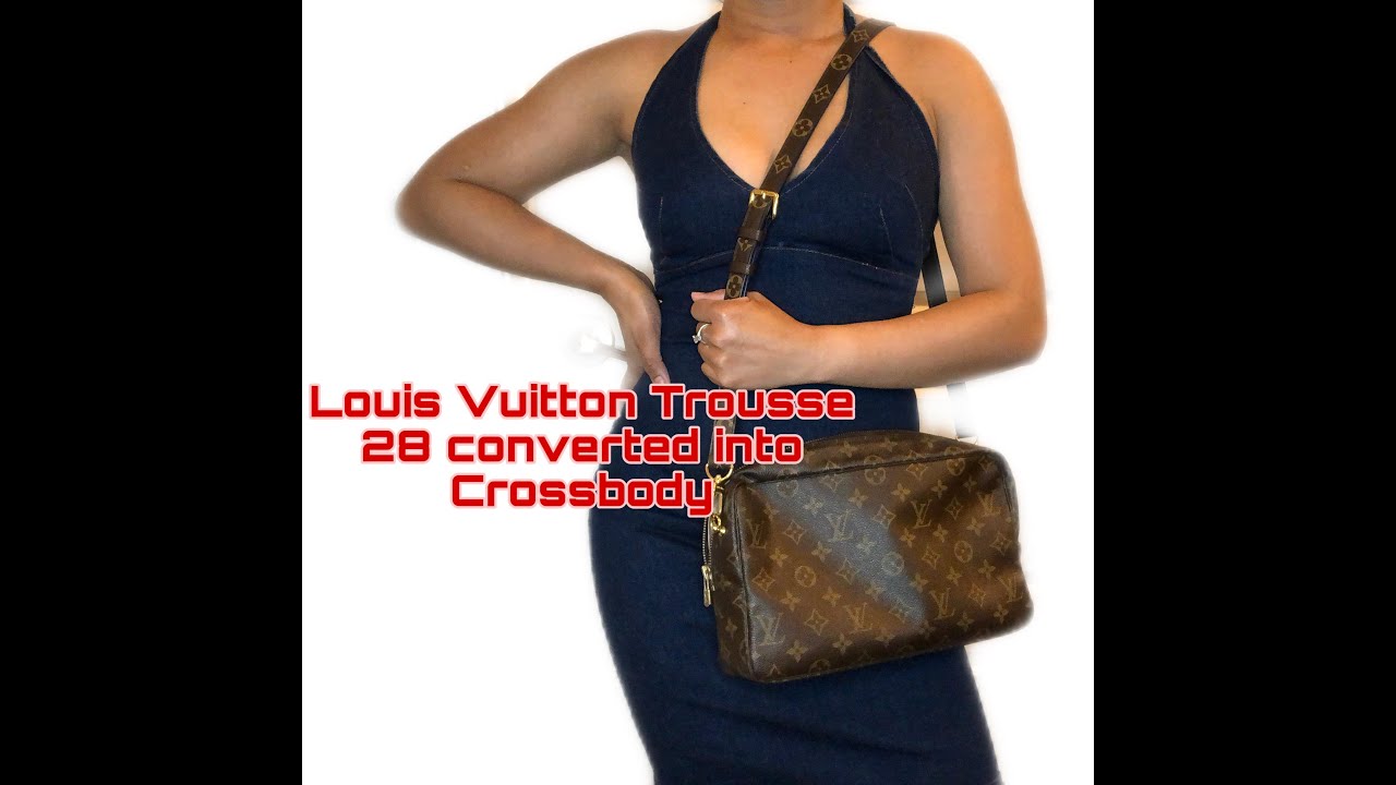 Louis Vuitton Trousse 28 converting into Crossbody