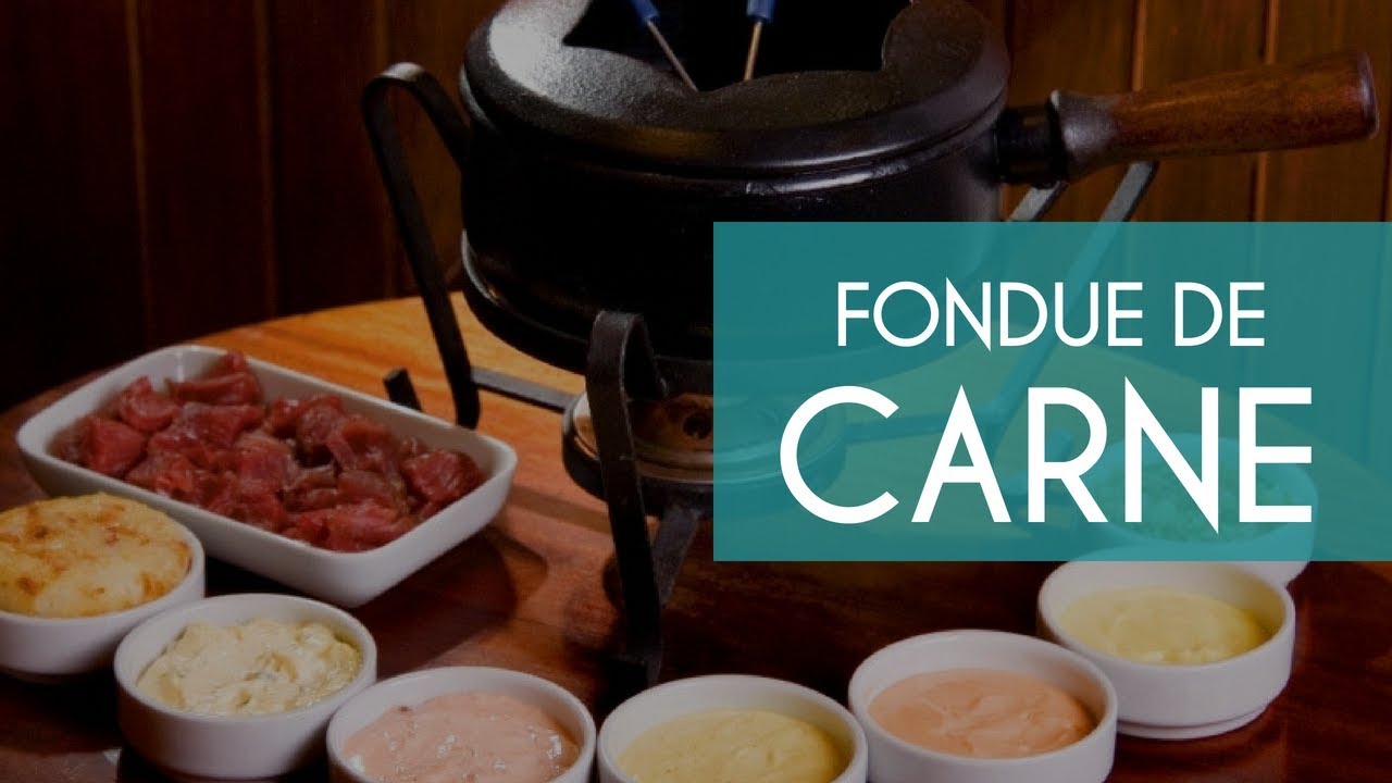 Fondue de Carne | Receitas de Inverno
