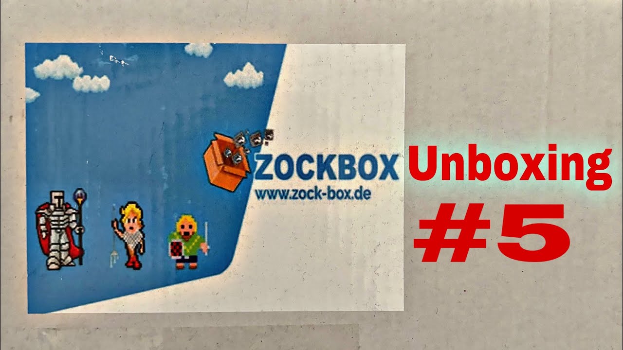 Zockbox Unboxing #5. Vom Olymp bis nach Gallien. #mysterybox #unboxing