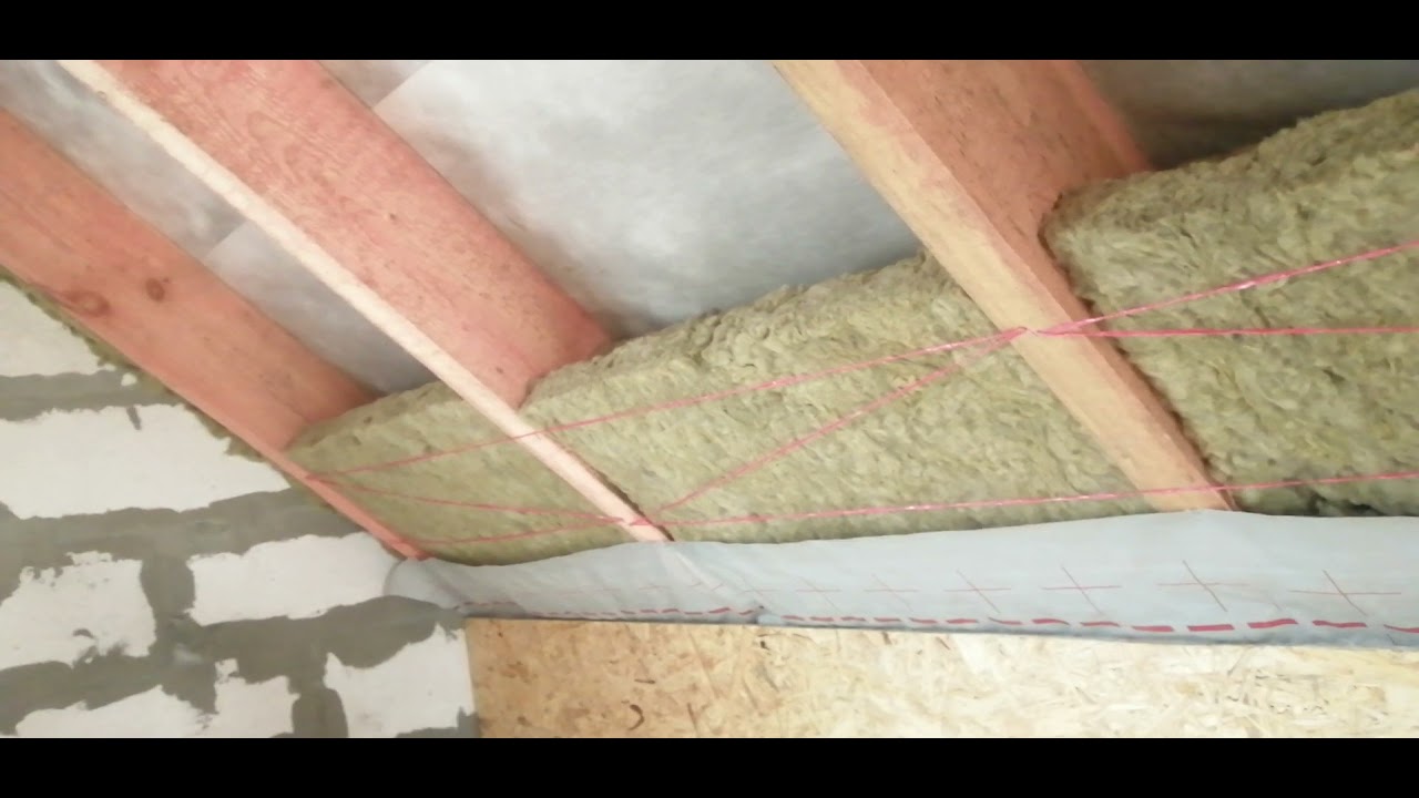 УТЕПЛЕНИЕ МАНСАРДЫ изнутри Утепление кровли изнутри