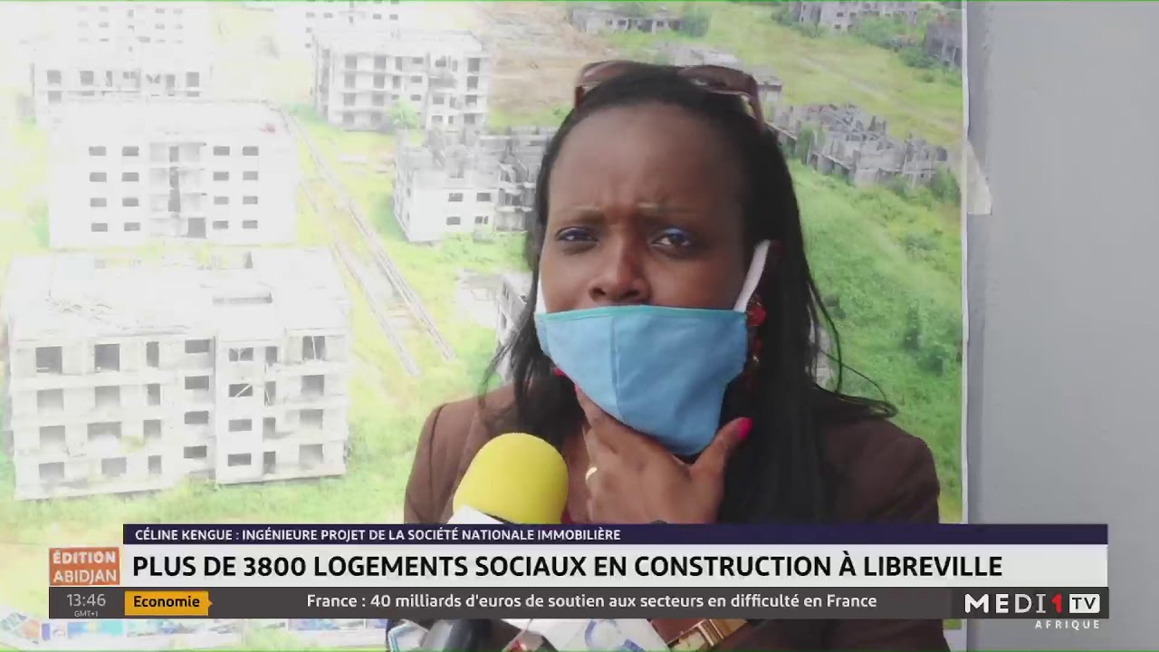Gabon: plus de 3.800 logements sociaux en construction à Libreville