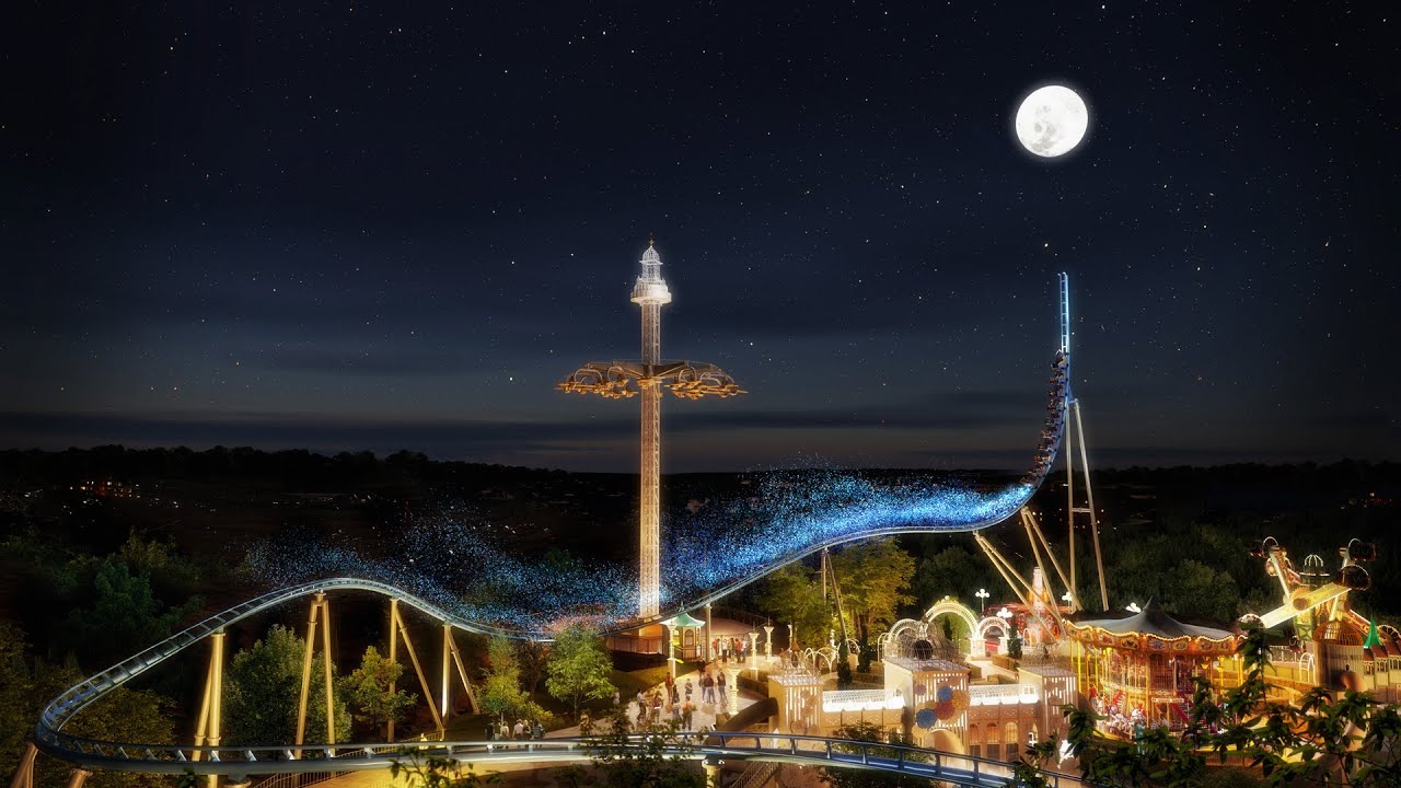 Nya berg- och dalbanan Luna (POV)  – Nyhet 2023