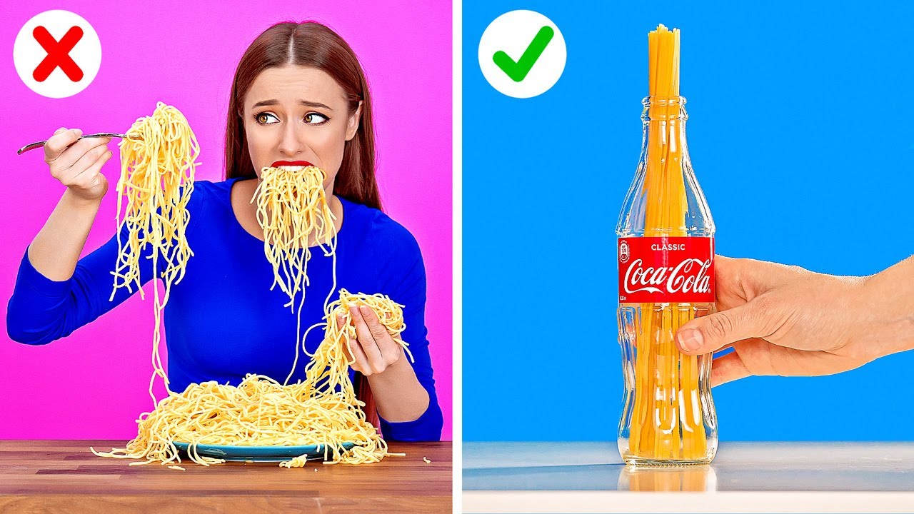 SPRYTNE SZTUCZKI KULINARNE UŁATWIAJĄCE ŻYCIE || Gotowanie na wesoło z 123 GO!