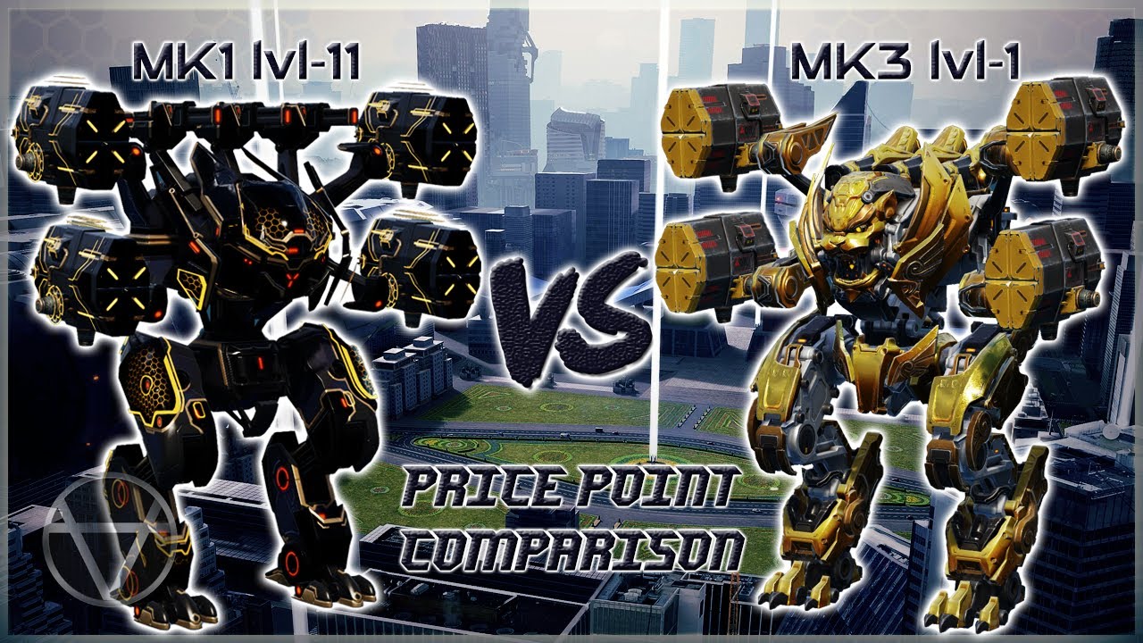 OG Orkan (Mk3) VS Ultimate Orkan (Mk1-11) – Price Point Comparison | War Robots
