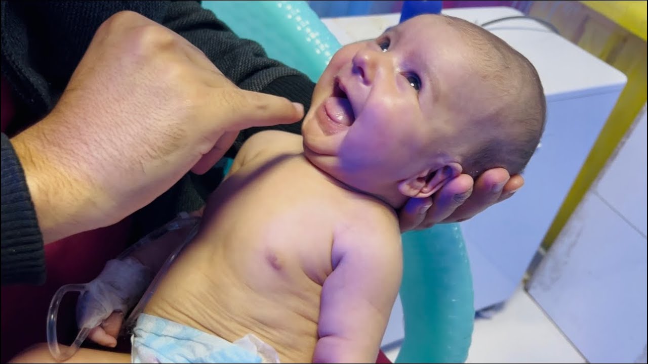 Cute Newborn Smile While Feeding 🍼💖