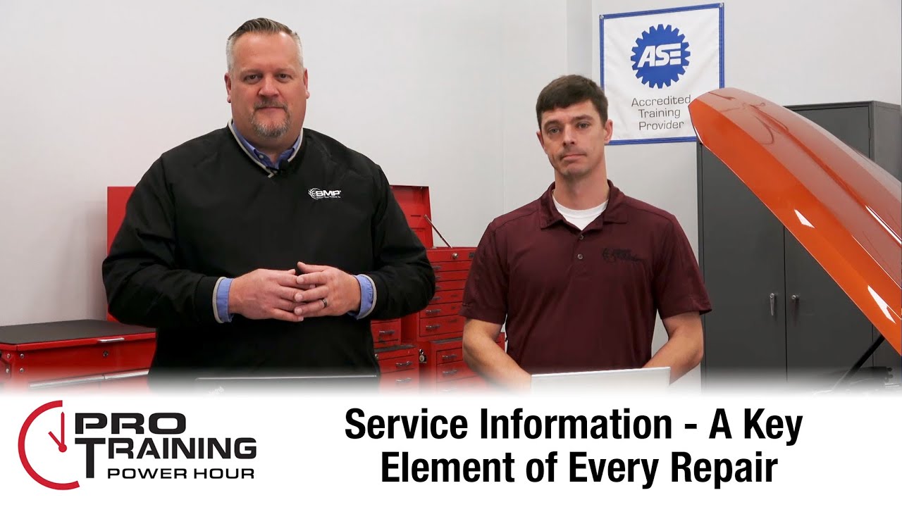 Service Information - A Key Element of Every Repair | Pro Training Power Hour