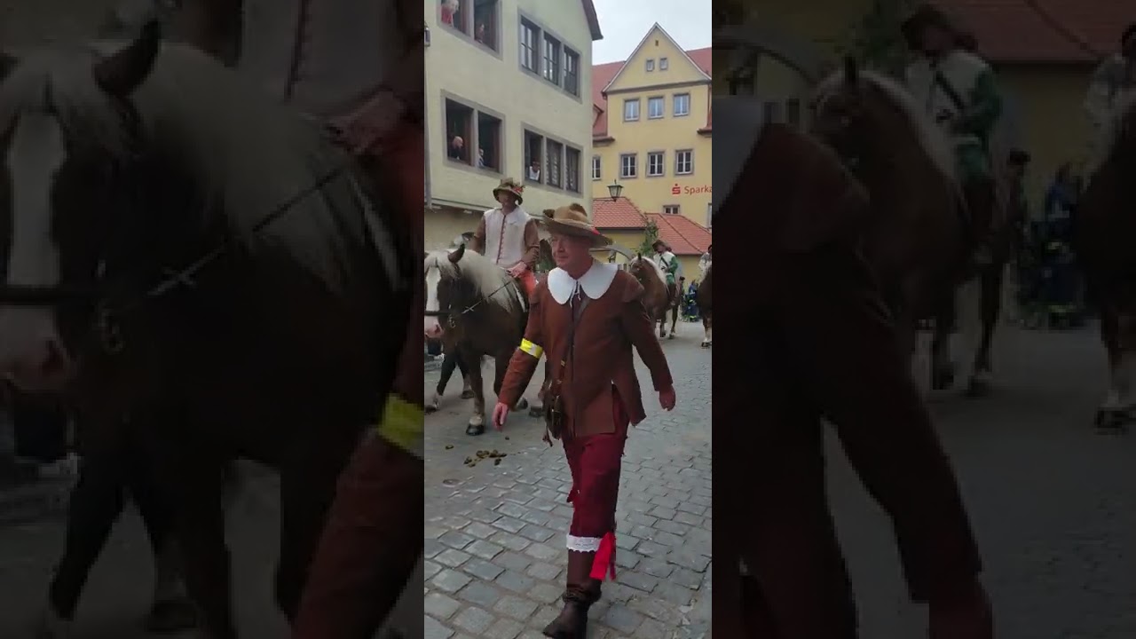 Pfingsumzug Rothenburg ob der Tauber 05.6.2022