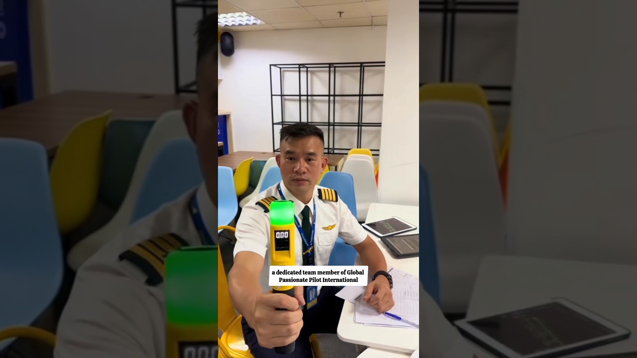 Captain Trung Minh carefully performs a routine alcohol test using a precision-calibrated test tube