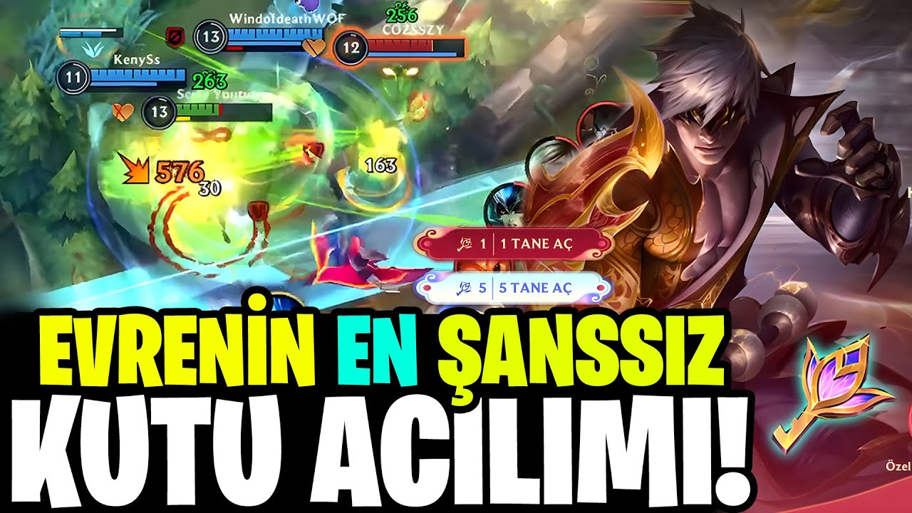 DÜNYANIN EN ŞANSSIZ SEMAVİ NAKIŞ KUTU AÇILIMI (PARA TUZAĞI) - Wild Rift Lee sin