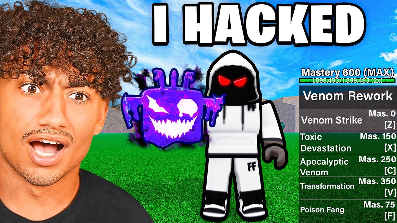 I Downloaded Hacks In Blox Fruits..
