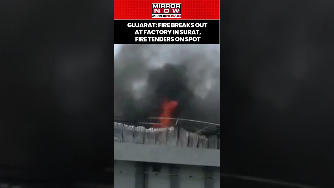 Gujarat: Fire Breaks Out At Chemical Factory In Surat, Fire Tenders Rush To Spot #shorts
