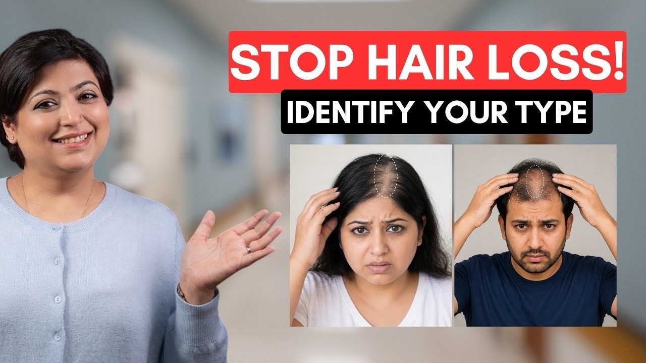 Hair Loss: Different Types Explained by Dr Nivedita Dadu | Dadu Medical Centre