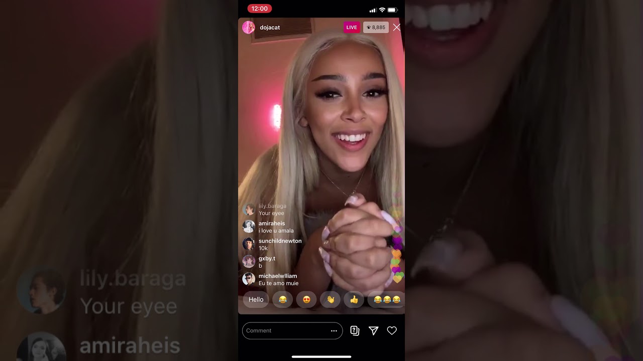 Doja Cat Instagram Live 03-17-20