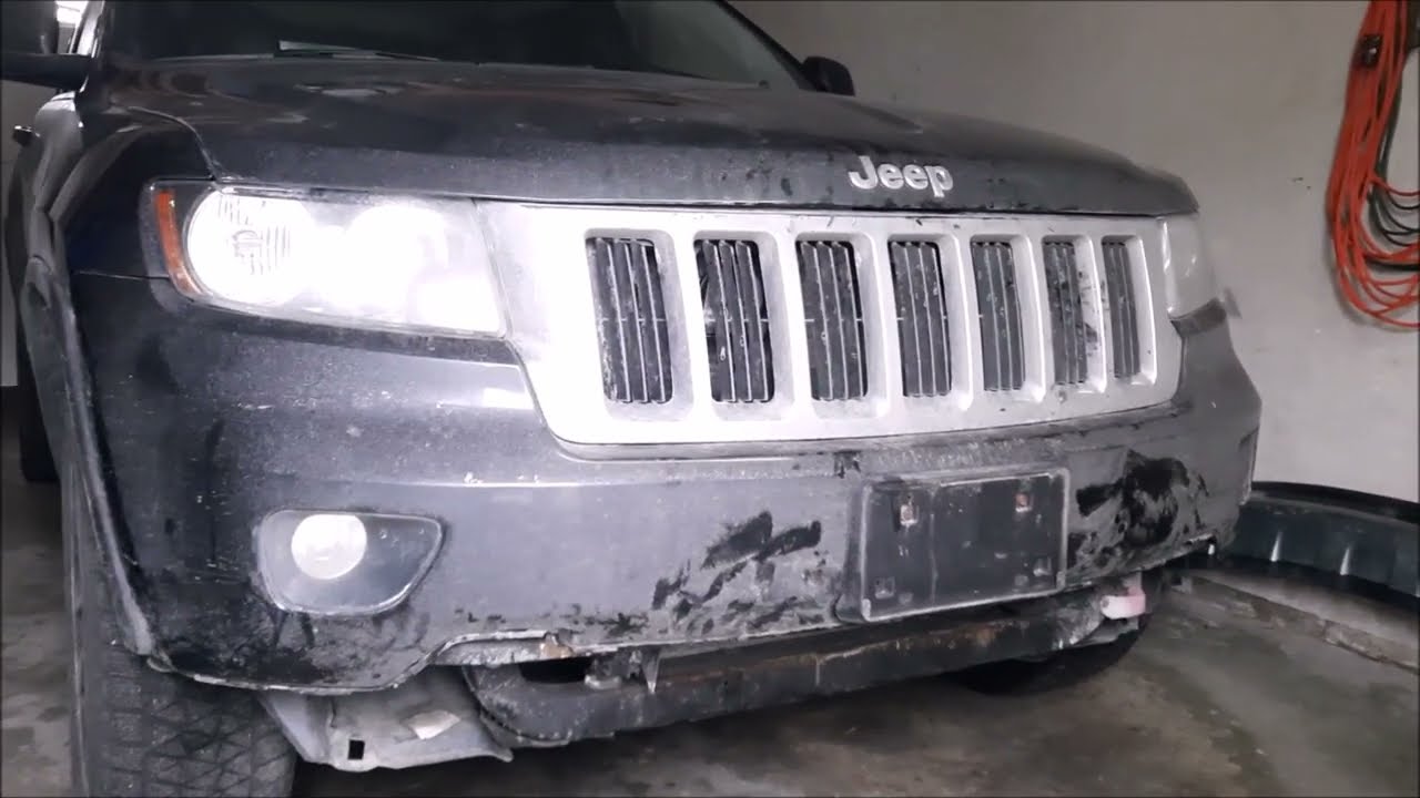 2012 Jeep Grand Cherokee horn replacement.