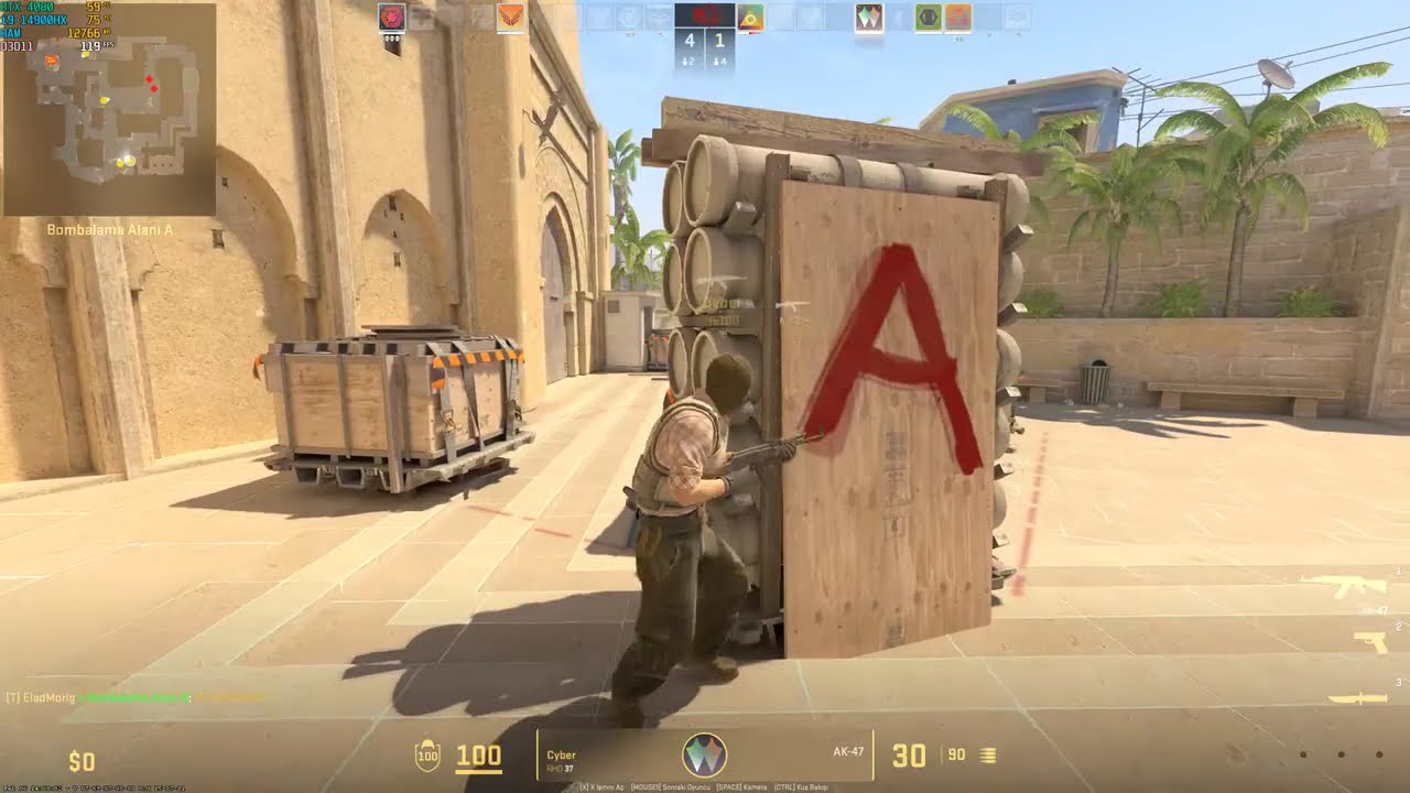 COUNTER STRIKE 2 MIRAGE 119 | BASİT EĞLENCE
