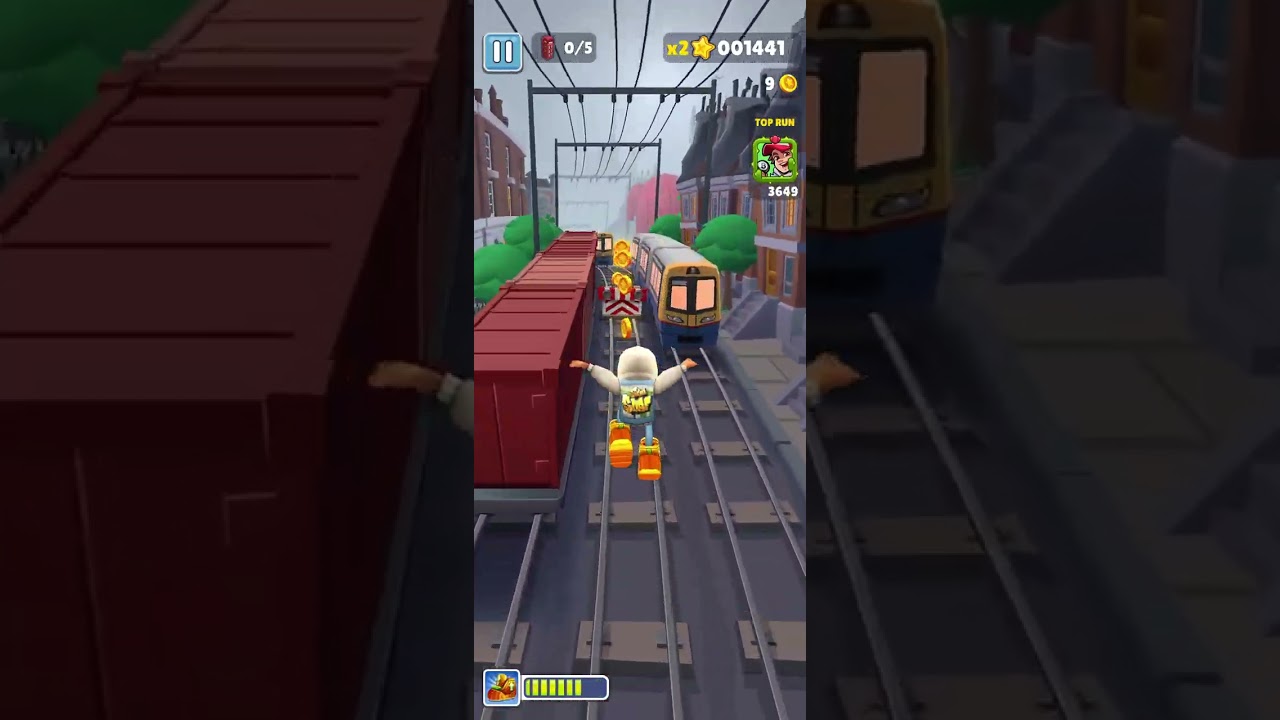 Jugando a subay surfers