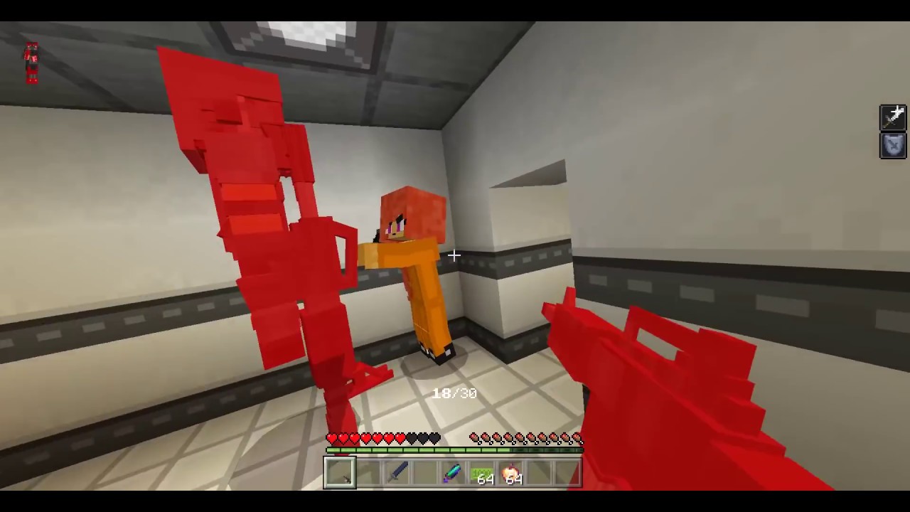 SCP Foundation Addon (MOD) | Slaughter D Class | MINECRAFT | BE | MCPE