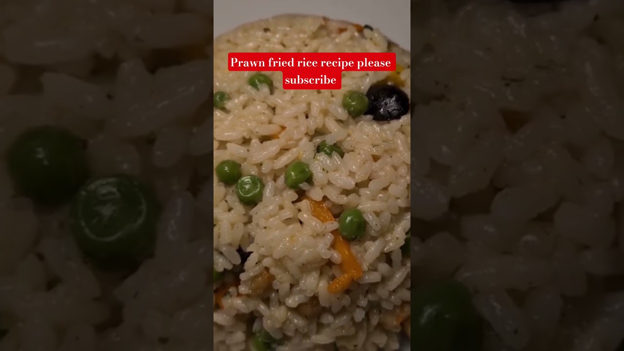 Delicious prawn fried rice recipe Chinese  