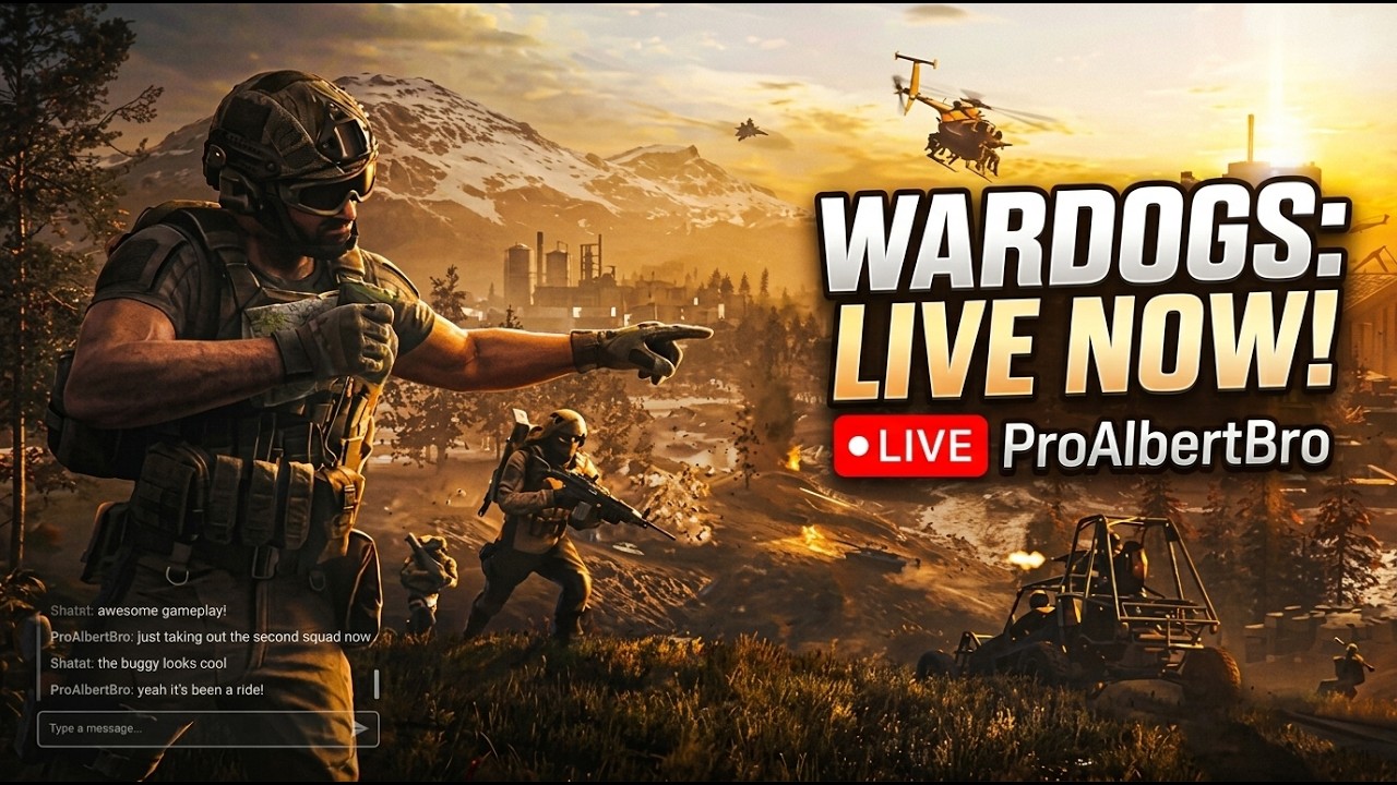 🔴LIVE WARDOGS Early Access | 100-Player Milsim FPS
