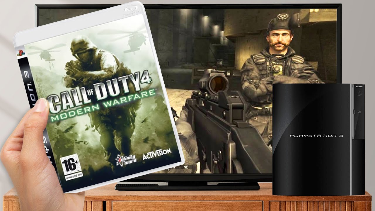 Играю в Call of Duty 4 Modern Warfare на PS3, как будто на дворе 2007 год 🪖 Геймплей COD PS3