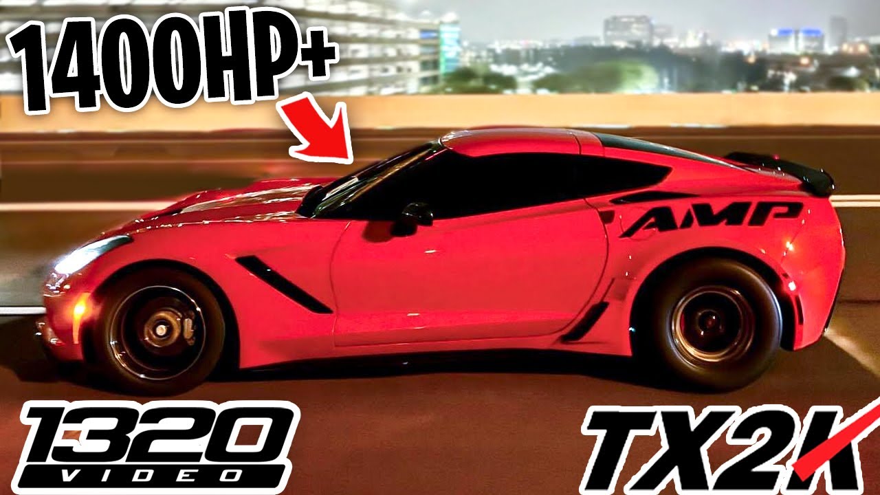 TX2K Private @1320video Roll Night 1400HP AMP C7, Mclaren 720s, Twin Turbo 5.0 & MORE!