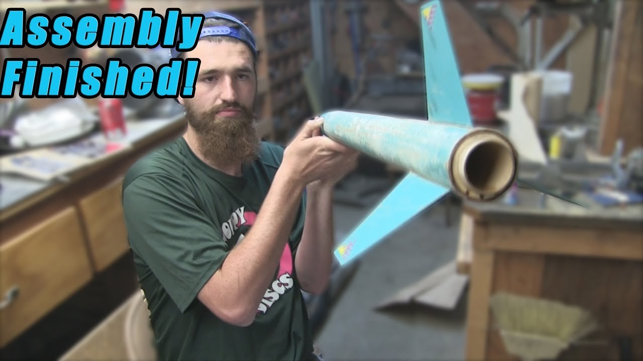 Building A High Power Rocket Part 2: Fillets, Final Assembly, Paint