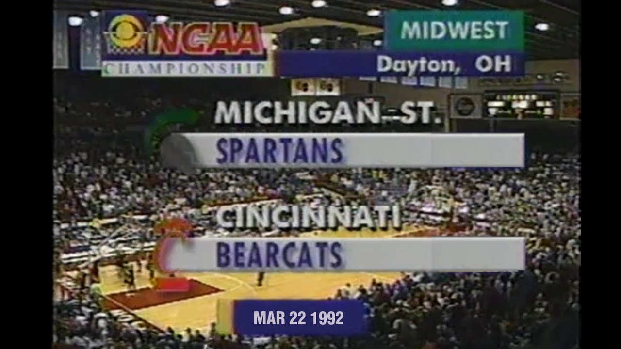 Cincinnati vs Michigan State NCAA Tournament 2nd Round
