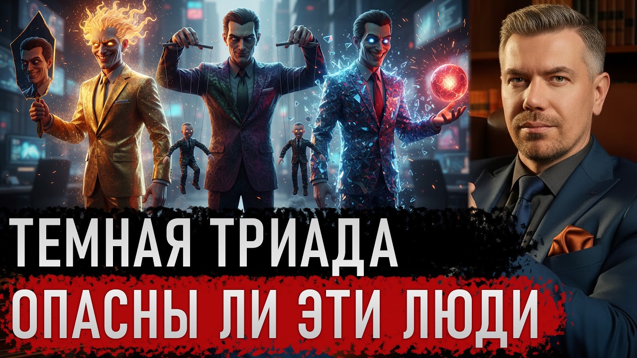 ТЕМНАЯ ТРИАДА - ОПАСНЫ ЛИ ЭТИ ЛЮДИ