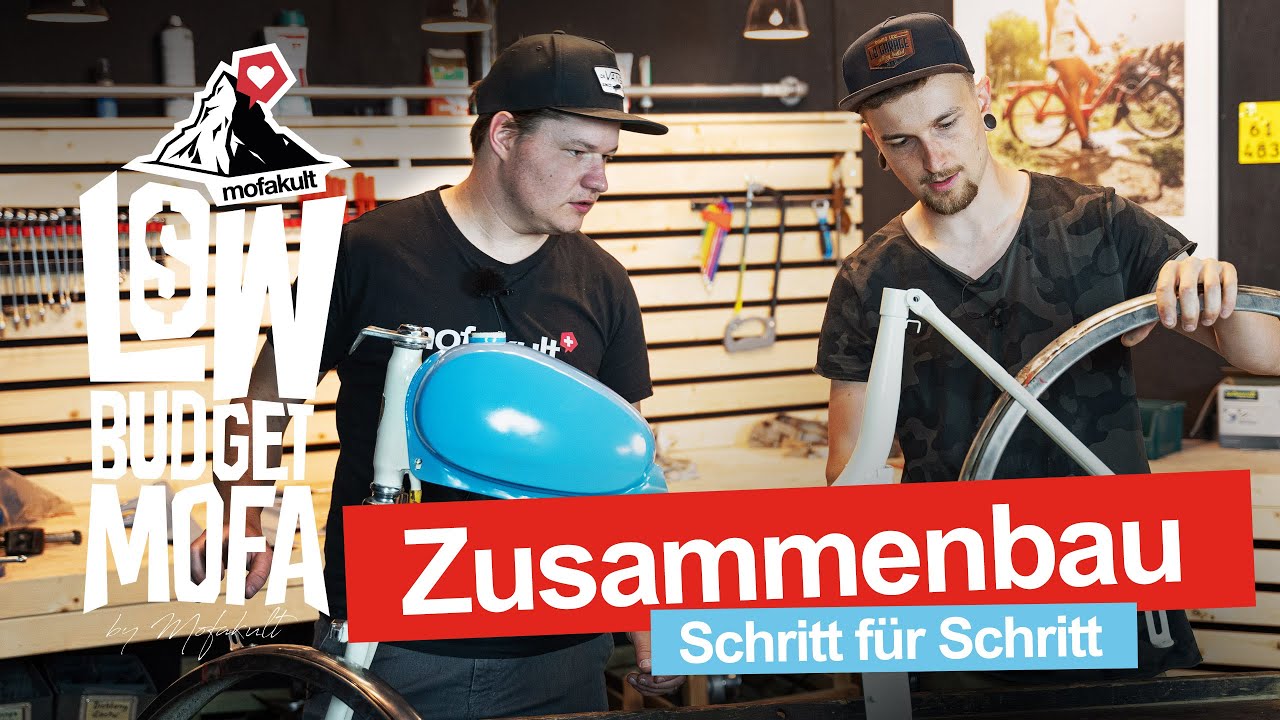 DER ZUSAMMENBAU BEGINNT | Low Budget Mofa