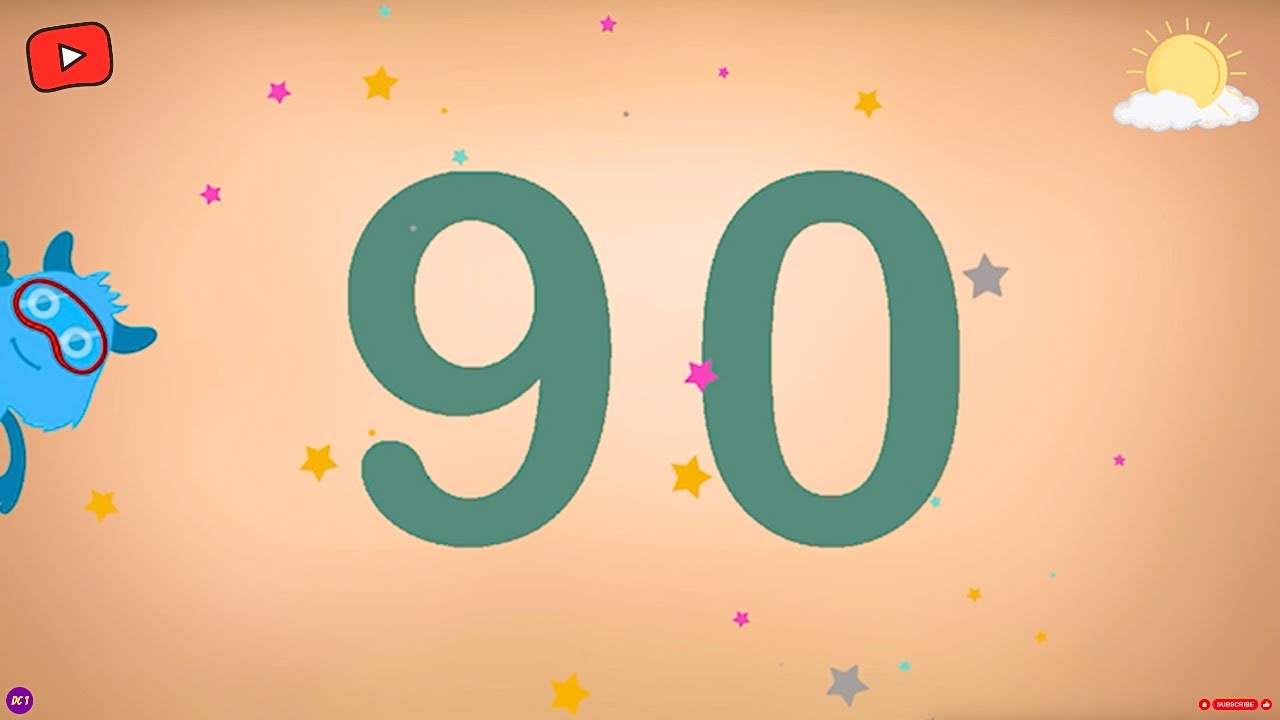 Meet Number 90 | Explore the World of Numbers | Tracing & Phonics