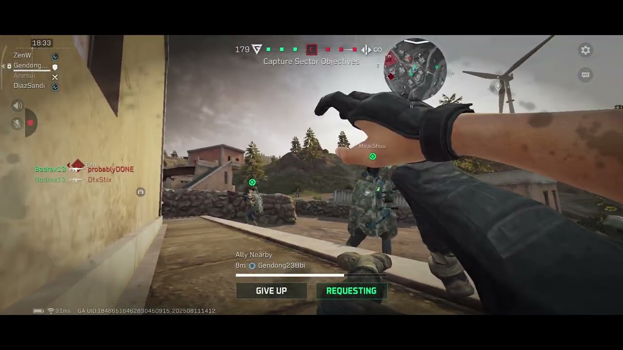 Normal gameplay 20 (no edit) - Garena Delta Force Mobile
