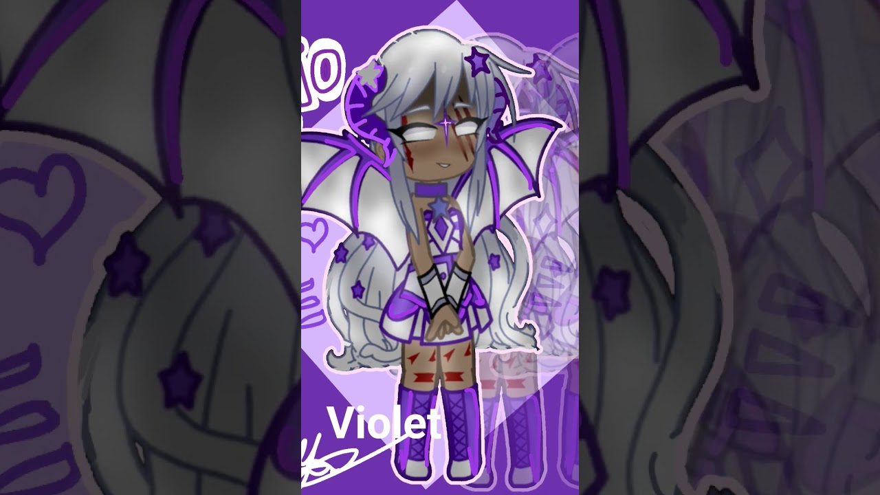 a mine querida violet uma oc diva