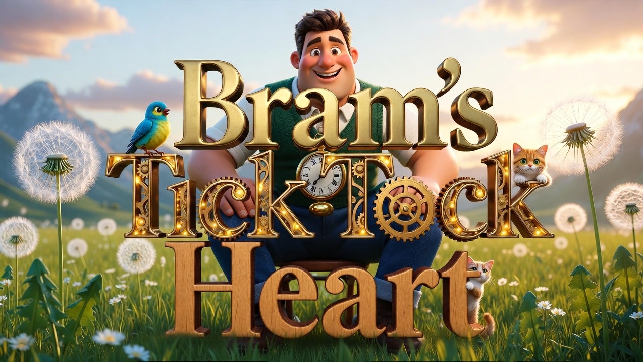 Bram the Gentle Giant Bedtime Picture Book and Kids Audio Story