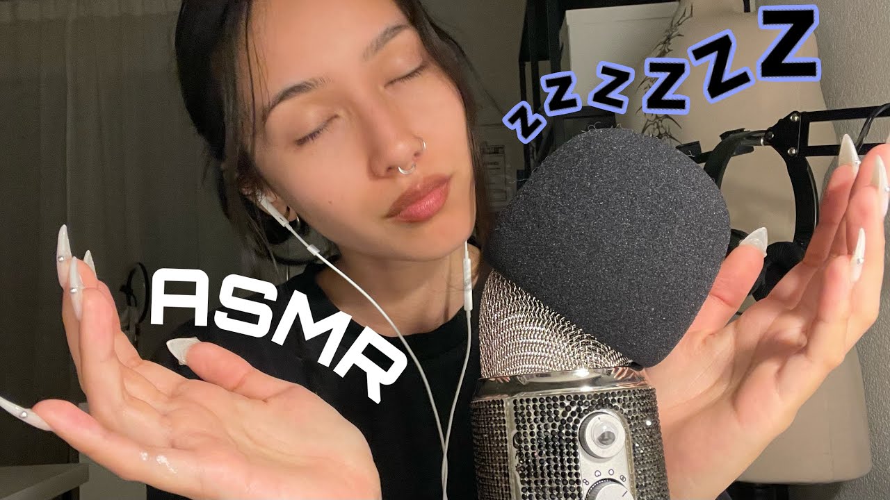 ASMR ☆ SLEEPY TRIGGER ASSORTMENT (mouth sounds, acupuncture doll, scratching,..)