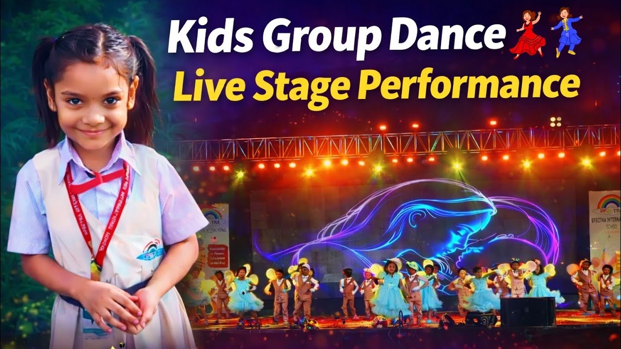 Khushi |Group Dance Performance | My Little Princess Jelly dance frist time ” #hindisong #trending 