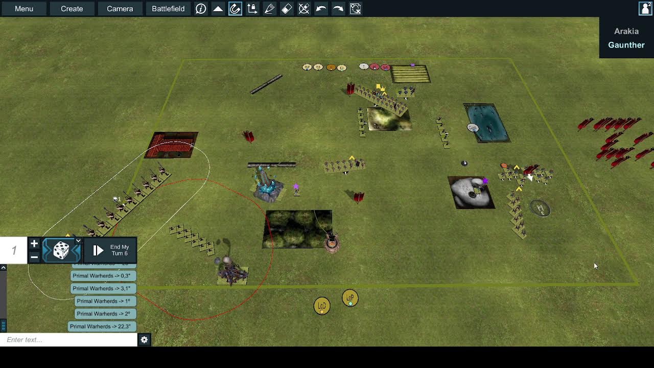 Game 2 Arakian Highlands - Beastmen vs. Khemri