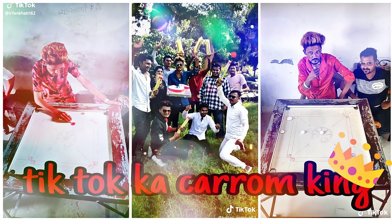 Hajiali.agariya tik tok ka carrom viral videos | tik tok carrom king