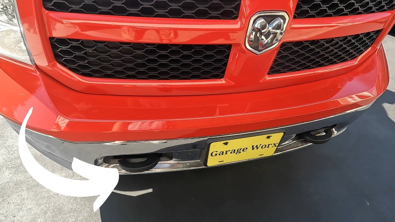 How to Install Front Tow Hooks on a Ram 1500