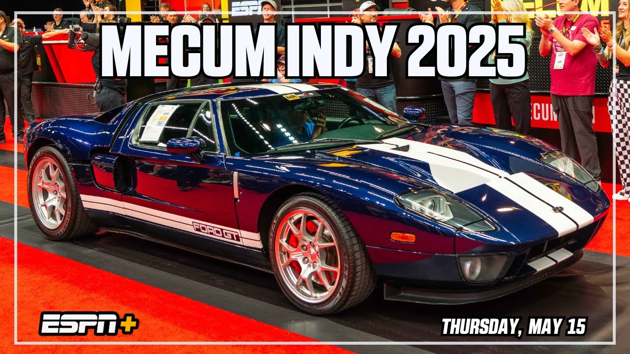 Mecum Indy 2025 Full Broadcast: Thursday, May 15